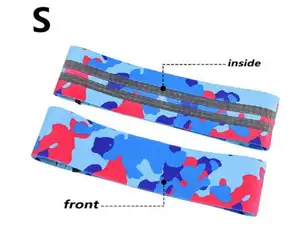 Instock Women Fashion Elastic Fitness Band Resistance booty bands bandas de resistencia