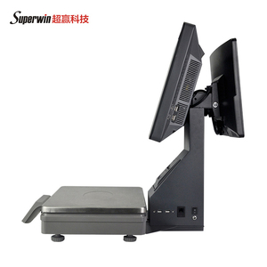 Max 15kg restaurante Pos electrónica del sistema de pesaje Digital con las escalas de 58mm impresora térmica - Product Image 3