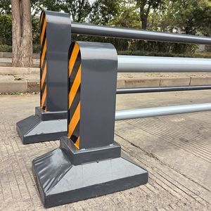 Di alta qualità su misura di recinzione di traffico in metallo barriere Non pedonali veicoli Anti-collisione di isolamento stradale eventi all'aperto - Product Image 5