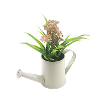 Tizen Delphinium bunga buatan Hyacinth, bunga Lily Violet, pot nyata sentuhan lateks Delphinium Ajacis dekorasi pernikahan