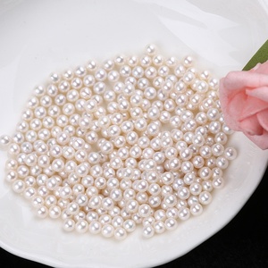1.5-4 mét màu trắng tự nhiên nước ngọt vòng ngọc trai <span class=keywords><strong>Loose</strong></span> Beads đối với trang sức làm - Product Image 6