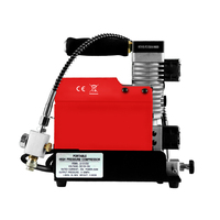 GX-E-CS2 Portable 310bar 4640psi Dc 12 v Compresseur d'air à piston sans huile Pcp avec éponge Filtration Compresseur d'air haute pression
