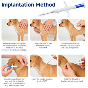 Micropuce d'identification animale programmable 134.2Khz GlassTag Rfid - Product Image 6