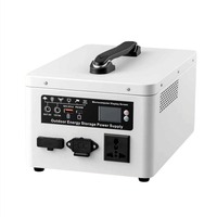 Station d'alimentation solaire portable 300W/500W LiFePO4 haute capacité avec affichage numérique extérieur, compatible MPPT, pour camping en autonomie