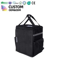 Sac à dos isotherme pour livraison de repas, sac à dos pour pizza avec logo personnalisé, sacs de transport thermiques pour aliments chauds ou froids