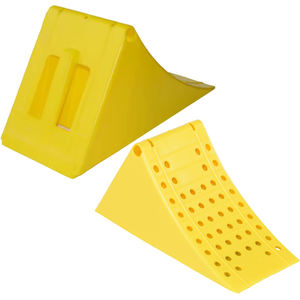 Calzas de Plástico Resistentes para Camiones y Remolques, Bloqueador de Ruedas Antideslizante de Poliuretano para Vehículos, Tope de Neumáticos - Product Image 5