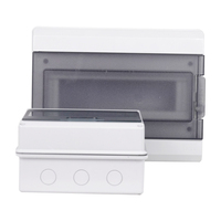 Boîtier de Jonction Extérieur Personnalisé de Haute Qualité en PS ABS Étanche IP65 HT-12 220V 2-24 Voies pour Réseau de Distribution Électrique