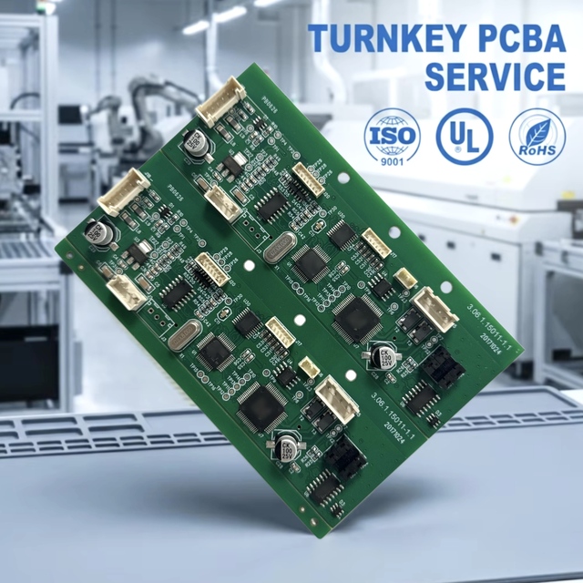 Prime Low-Volume Batch Production Solution Turnkey  PCB Assembly Service for Robotics Control Board Automation System Prototype