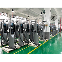 Station de charge rapide SCU EV Terminal de paiement Postes de charge de véhicules électriques Pile de charge rapide 30-480kW DC avec équilibre de charge
