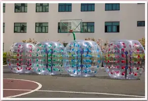 Pelota de parachoques de cuerpo inflable popular para fútbol de burbujas al aire libre pelota de burbujas humana gigante/pelota de fútbol personalizada/fútbol