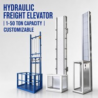 Wandmontierter elektrischer hydraulischer Lastenaufzug für den privaten Gebrauch ohne Schacht