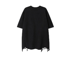 <span class=keywords><strong>T</strong></span>-<span class=keywords><strong>shirt</strong></span> girocollo 100% cotone 250g a manica corta con stampa <span class=keywords><strong>band</strong></span> <span class=keywords><strong>rock</strong></span> e design collana, vestibilità oversize, anti-piega, asciugatura rapida, estiva - Product Image 2