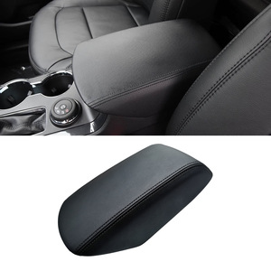 Funda Protectora de Cuero para el Reposabrazos de la Consola Central de Ford Explorer 2011-2019, Caja de Almacenamiento, Negro, Gris, Beige - Product Image 2