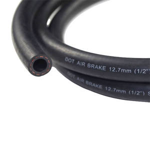 Sae J1402 J1401 오토바이 세미 트럭 맞춤형 절단 서비스 용 50cm 길이의 합성 고무 유압 브레이드 브레이크 라인 호스 - Product Image 6