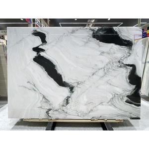 Prix de gros, dalle de marbre blanc poli, marbre San Simone pour plan de travail de cuisine intérieur - Product Image 1