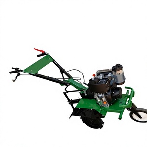 Motoculteur vert portatif pour l'agriculture, machine de travail du sol pour jardins de thé et vergers, utilisation sur le terrain, motoculteur compact - Product Image 1
