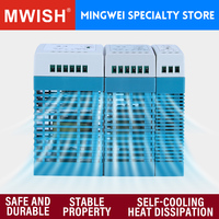 MWISH MDR-60-12 60W 12V 5A Ultra Slim DIN Rail Switching Power Supply SMPS for Test Equipment Measurement Lab Instrument