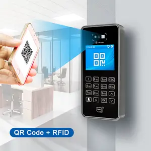 Cloud gratuit rj45 lecteur rfid code qr contrôle d'accès avec tcp/ip wiegand