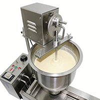 Machine à mini-beignets // Machine à beignets à haute productivité entièrement automatique pour la fabrication de beignets, de gâteaux et de pains, avec fonction de friteuse