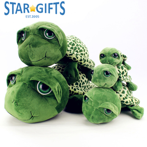 Peluche di Tartaruga Marina in Offerta, Morbido Pupazzo di Tartaruga con Guscio Maculato Unico, Adorabile Peluche Animale Marino <span class=keywords><strong>per</strong></span> Bambini e Adulti - Product Image 2