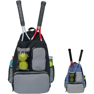 Mochila DE TENIS duradera impermeable con compartimento para zapatos, bolsa Pickleball personalizada multifuncional