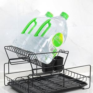 2 Tier <b>Dish</b> Drying <b>Rack</b> Roll up <b>Dish</b> Drying <b>Rack</b> Over the Sink Kitchen Storage <b>Rack</b> Shelf Holder - Product Image 6