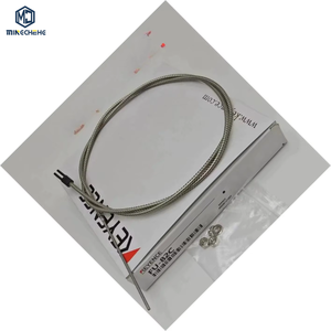 Capteur à fibre optique réfléchissant coaxial FU-82C, filetage M6, 2m, découpe libre, haute température 300°C pour l'automatisation industrielle - Product Image 1