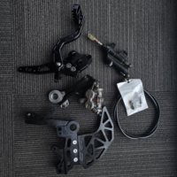 Levier de frein arrière à double piston Surron Light Bee LBX, pédale CNC en aluminium 7075, protection pliable contre les chocs, moto électrique tout-terrain