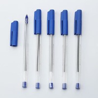 Stylos à bille rétractables 1,0 mm quatre couleurs (bleu, noir, rouge, vert) pointe moyenne écriture fluide pour bureau et école