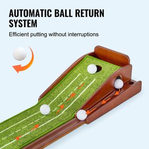 DB Wholesale Indoor Golf Putting Mat Aide à la pratique de l'entraînement pour les golfeurs Tapis de putting vert de haute qualité - Product Image 3