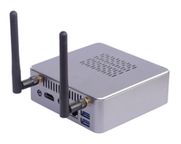 NUC600 Mini PC Mendukung Prosesor Core Generasi ke-6 dan Celeron Dual DDR4 Maks 32G Output Layar Ganda 4K Daya 12V