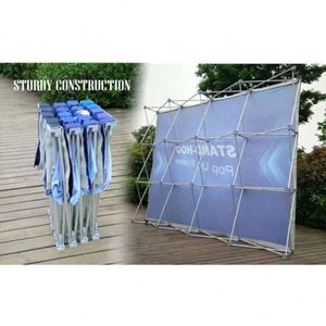Custom Design Exhibition Wall Pop up Booth <b>Stand</b> Trade Show Display Campaign Portable Banner Display <b>Backdrop</b> - Product Image 3