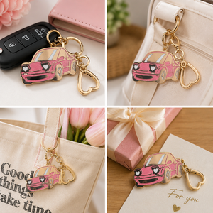 Porte-clés en métal personnalisé en forme de <span class=keywords><strong>voiture</strong></span> 3D en alliage de zinc avec logo gravé, cadeau promotionnel pour concessionnaires automobiles, souvenir personnalisé - Product Image 3