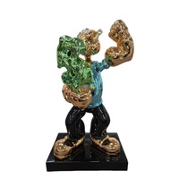 2025 vente en gros Offre Spéciale de haute qualité 80 cm en fibre de verre électrolytique Popeye Sculpture/Statue pour salon/hôtel/vitrine décor