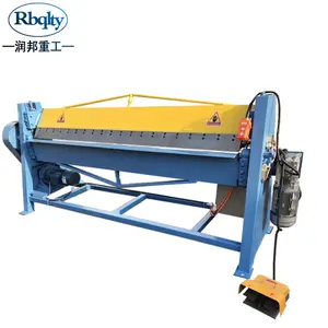 Rbqlty Cheap 1.5x1500 Metal Sheet Folder Small Machine Electric Folding Machine