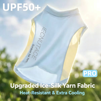 Gilet rafraîchissant d'été UPF50+ anti-UV respirant et résistant aux insectes pour chien – Vêtement d'extérieur pour animaux de compagnie