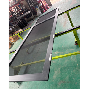 Porte de magasin moderne en verre trempé sans cadre en alliage d'aluminium, étanche, pour cave à vin, usage extérieur d'appartement, certifiée CE - Product Image 4