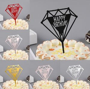 Décorateurs de gâteaux en acrylique joyeux anniversaire joyeux anniversaire <span class=keywords><strong>Oh</strong></span> Baby félicitations décorateurs de gâteaux Eid - Product Image 3