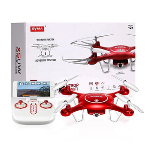 โดรน SYMA X5UW FPV พร้อมกล้อง Wi-Fi 720P โหมดรักษาระดับความสูงและโหมด Headless สำหรับผู้เริ่มต้น - Product Image 1