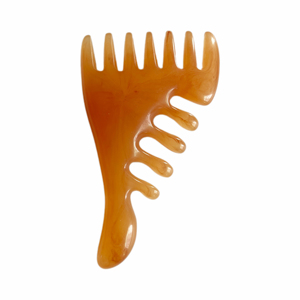 Peigne de massage portable multifonctionnel universel pour le corps et la tête, en silicone, modèle Little Monster, en résine - Product Image 4