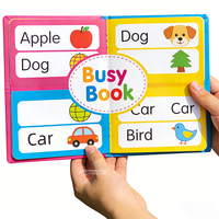 Juguetes Educativos de Papel, Libros de Aprendizaje Temprano, Libro de Actividades para Preescolar y Jardín de Niños, Libros Ilustrados para Niños