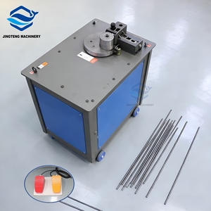 מכונת כיפוף מוטות פלדה GF36 220V, מכונת כיפוף ארכובות חקלאיות, דגם חדש <span class=keywords><strong>2026</strong></span> - Product Image 1