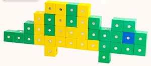 2020 <span class=keywords><strong>Amazon</strong></span> vente chaude Drôle 20mm Enfants Cube Jouet Éducatif En Bois <span class=keywords><strong>Bloc</strong></span> <span class=keywords><strong>de</strong></span> <span class=keywords><strong>Construction</strong></span> <span class=keywords><strong>magnétique</strong></span> pour Les Enfants - Product Image 3
