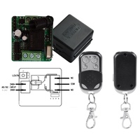 YET401PC-V3.1 433M 9-24V Conjunto de Relés RF de 2 Canales para Barrera Automática y Motor de Puerta de Jardín