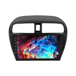Android 10.0 Car Dvd Gps Multimedia Player Đối Với Mitsubishi Mirage G4 Dvd Navigation Đài Phát Thanh Âm Thanh Máy Nghe Nhạc Headunit