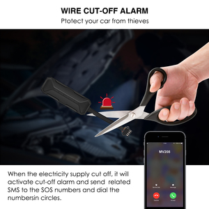 함대 관리 MV208 원격 엔진 차단 2G Gsm SMS 오토바이 자동차 추적 장치 오토바이 용 미니 GPS 추적기 - Product Image 5