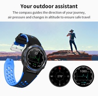 Reloj Inteligente M7, Reloj Deportivo con Resistencia al Agua IP67, Frecuencia Cardíaca Dinámica, Presión Arterial, Monitoreo del Sueño, Reloj GPS, Reloj Inteligente de Alta Gama