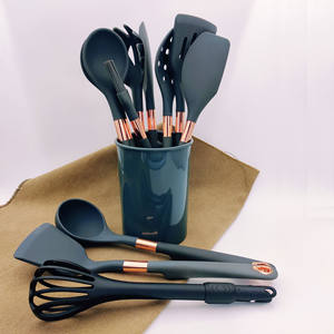 10pcs <b>Set</b> Superior Quality Silicone <b>Utensil</b> <b>Kitchen</b> <b>Set</b> Sale - Product Image 2