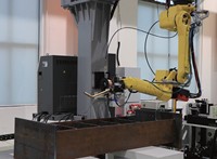 Robots de Soldadura Industriales Inteligentes CNC de Alta Velocidad, Programación y Enseñanza de Viga H, Motor/Motor de Alta Precisión 3D Gratuito