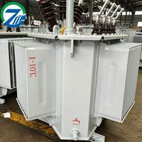 Transformateur triphasé immergé dans l'huile à sortie stable 10 kV 50-630 kVA pour l'alimentation des centres de données